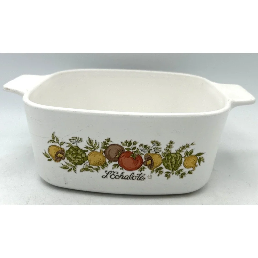 Corning Ware Spice of Life L'Echalote 1.5 Quart Casserole A-1 1/2-B -No Lid